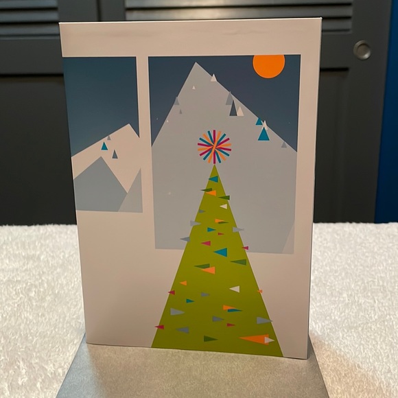 SALE Museum of Modern Art Modern Chalet Holday Cards. NIB. 8 cards/envelopes. - Picture 2 of 7